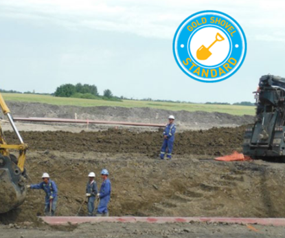 Picture of Gold Shovel Standard Digging Awareness